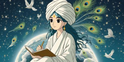 Does God get the title of a Poet and roam the earth?