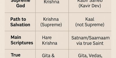 ISKCON vs Sant Rampal Ji Maharaj